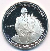 Amerikai Egyesült Államok 1982S 1/2$ Ag "George Washington születésének 250. évfordulója" ...