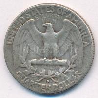 Amerikai Egyesült Államok 1957D. 25c Ag T:XF
USA 1957D 25 Cent Ag C:XF