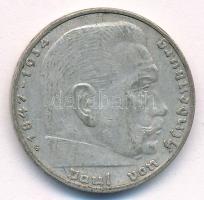 Német Harmadik Birodalom 1937G 2M Ag "Hindenburg" T:XF patina
German Third Reich 1937G 2 ...
