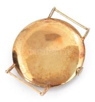 14K arany (Au) Marvin férfi karóra. Jelzett, működő, jó állapotban, pótolt koronával d: 33 mm