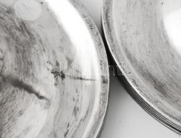 Empire gyertyatartó pár Antik ezüst (Ag) 1818 Bécs Fk mesterjeggyel jelzett össz 778 g 28 cm