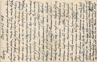 1918 K.u.K. Kriegsmarine Seeflugzeug / WWI Austro-Hungarian Navy, Mn-type flying boat E-33 in the Ba...