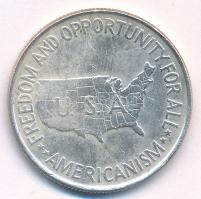 Amerikai Egyesült Államok 1952. 1/2$ Ag "George Washington Carver - Booker T. Washington" ...