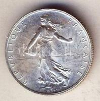 Franciaország 1915. 2Fr Ag T:2