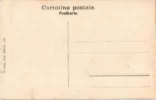 Osztrák-magyar haditengerészeti fényszórót javító pipázó matróz / Projector Reparatur / Riparaziane ...