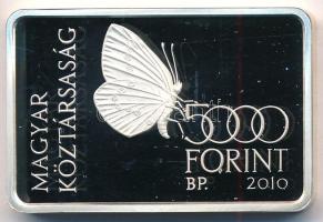 2010. 5000Ft Ag "Őrségi Nemzeti Park" tanúsítvánnyal, tájékoztatóval T:PP Adamo EM228