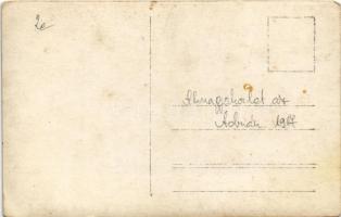 1917 Osztrák-magyar haditengerészeti akna gyakorlat az Adrián, matrózok / K.u.K. Kriegsmarine Matros...