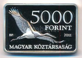 2011. 5000Ft Ag "Duna-Dráva Nemzeti Park" tanúsítvánnyal, tájékoztatóval T:PP Adamo EM239