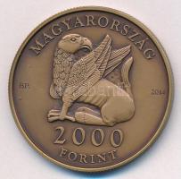 2014. 2000Ft Cu-Zn "Somogyvár-Kapuvár Nemzeti Emlékhely" tájékoztatóval T:BU Adamo EM279