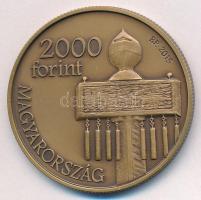 2015. 2000Ft Cu-Zn "Mohácsi nemzeti emlékhely - 1526" kapszulában, tájékoztatóval T:BU Ada...