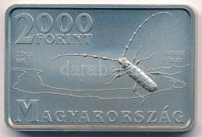 2015. 2000Ft Cu-Ni "Duna-Ipoly Nemzeti Park / Havasi cincér" tájékoztatóval T:BU Adamo EM2...