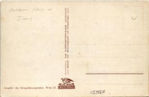 Ital. Kriegsschauplatz Begeisterte Aufnahme der Kriegserklärung Italiens auf einem Schiffe der K.u.k...