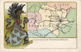 Wappen der Niederösterreich Litho