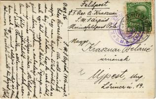 1916 Osztrák-magyar haditengerészeti megfigyelő ballon egy tutajhoz rögzítve, SMS ÁRPÁD fedélzetéről...