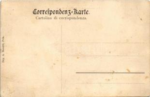 Pola, K.u.K. Kriegsmarine Schiessübung / Austro-Hungarian Navy training, mariners on mainland, shoot...