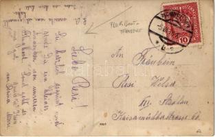 1918 K.u.K. Kriegsmarine Seeflugzeug / WWI Austro-Hungarian Navy, flying boat R-17 minus its wings, ...