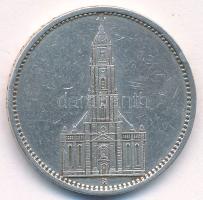 Német Harmadik Birodalom 1934A 5M Ag "Garnisonkirche" T:VF kis ph, karc
German Third Reic...