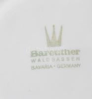 Bareuther trio készlet. aranyozott, jelzett, apró mázhibával