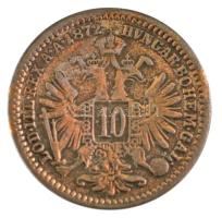 Ausztria 1872. 10kr Ag "Ferenc József" T:F patina 
Austria 1872. 10 Kreuzer Ag "Fran...