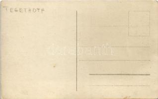 K.u.K. Kriegsmarine Matrosen / Osztrák-magyar matrózok teke játék közben az SMS TEGETTHOFF fedélzeté...