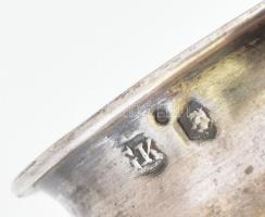 Ezüst (Ag) fűszertartó pár. Dianás jelzéssel GK mesterjeggyel 32g