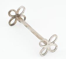 Antik ezüst (Ag) bidermeier késbakok 2 db 1821. VR mesterjeggyel 39 g