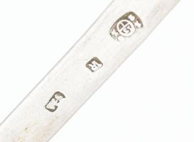 Antik ezüst (Ag) bidermeier késbakok 2 db 1821. VR mesterjeggyel 39 g