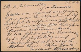 1916 Tábori posta levelezőlap "K.u.k. Festungsspital Deblin" / Field postcard