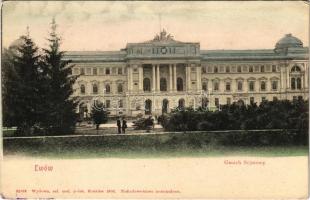 Lviv, Lwów, Lemberg; Gmach Sejmówy / castle