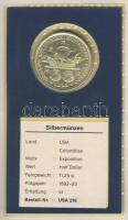 USA 1893. 1/2$ Ag "Columbian" T:2 Vákumcsomagolásban, tanúsítvánnyal!