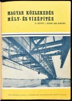 1950 Magyar Közlekedés, Mély- és Vízépítés II. évf. 1-12. sz. (Teljes évfolyam egy kötetben). Bp., Tudományos Folyóiratkiadó N. V. Félvászon-kötésben.