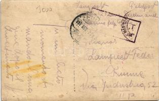 1917 Gruppo Corale - K.u.K. Kriegsmarine Matrosen / Osztrák-magyar haditengerészet, matrózok kórusa ...