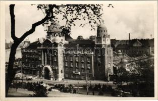 Budapest XI. Hotel Gellért szálloda, villamos, autók