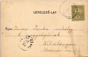 1904 Budapest XXII. Budafok, Kremer-féle villa. Kremerné levele (EK)