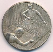 1951. "Budapesti Testnevelési és Sportbizottság - Kerületi bajnokság" ezüstözött Zn asztal...