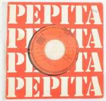 Ihász Gábor / Karda Beáta - Válaszolj Nekem / Hogyha Bekopog. Vinyl kislemez, 7", 45 RPM, Pepita, Magyarország, 1975. VG+, kopottas borítóban.