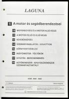 Renault Laguna MR 307. (Kézikönyv). 1. köt.: Motor és tartozékai. Pécs, 1994, Európa. Kiadói papírkö...