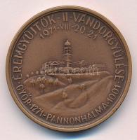 Kovács Dezső (1921-) / ÁPV 1971. "MÉE II. Vándorgyűlése Győr-Pannonhalma" bronz emlékérem (42,5mm) T:UNC,AU Adamo GR1