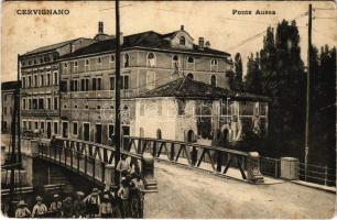 1910 Cervignano, Ponte Aussa / bridge (Rb)
