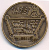 Nagy István (1920-2017) 1975. "MÉE VI. Vándorgyűlése / Szolnok 1075-1975" kétoldalas bronz...