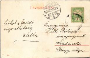 1907 Karánsebes, Caransebes; Görög keleti templom. W.L. ? 327. / Orthodox church (EK)