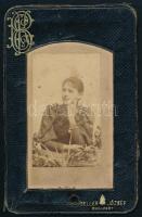 1894/1895 Budapesti Korcsolyázó Egylet fényképes tagsági jegy