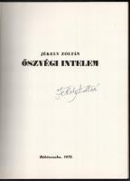 Jékely Zoltán: Őszvégi intelem. Varga Hajdú István illusztrációival. Békéscsaba, 1979., Megyei Könyv...
