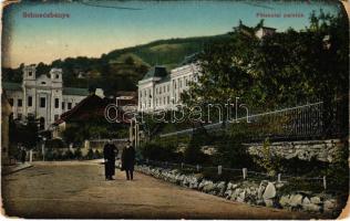 1912 Selmecbánya, Schemnitz, Banská Stiavnica; Főiskolai paloták. Joerges kiadása / academy palaces (EK)