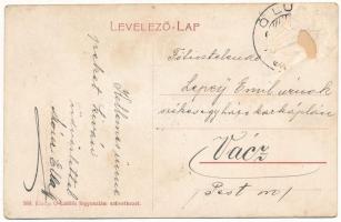 1910 Ólubló, Stará Lubovna; Római katolikus templom / church (ázott / wet damage)