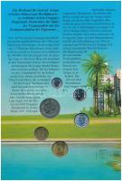 Uruguay 1989-1998. 10c-500P (6xklf) forgalmi szett dekoratív, informatív kartonlapon T:UNC,AU
Urugu...