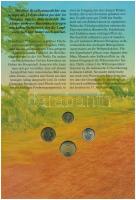 Paraguay 1992-1998. 1G-50G (4xklf) forgalmi szett dekoratív, informatív kartonlapon T:UNC 
Paraguay...