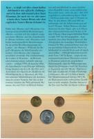 Mianmar 1999. 1K-100K (5xklf) forgalmi szett dekoratív, informatív kartonlapon T:UNC,AU kis patina
...