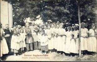 Nagyherestyén at the visit of the bishop