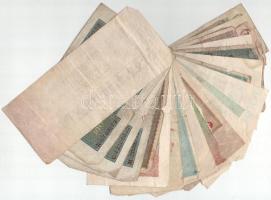 Németország 1919-1937. 21db vegyes német bankjegy és szükségpénz főleg nagy címlettel, közte Németor...